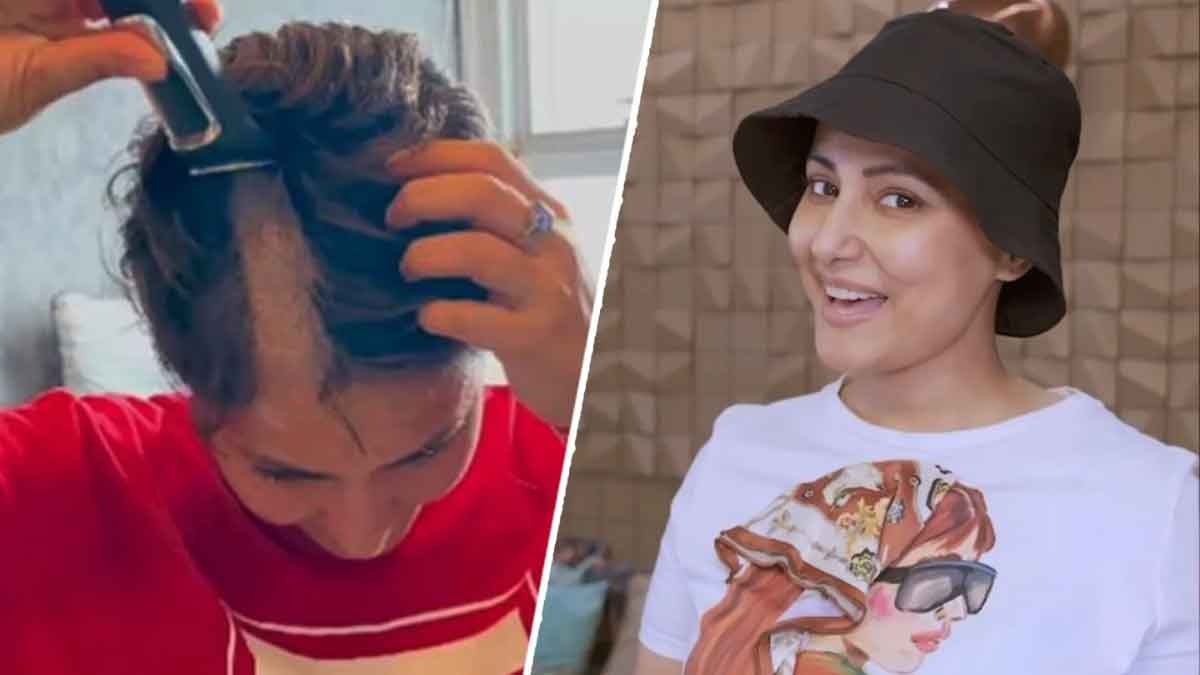 Hina Khan shaved her head after chemotherapy and surgery