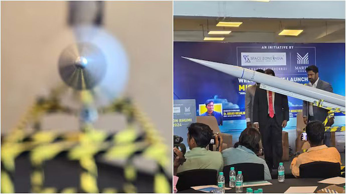 India launched hybrid rocket RHUMI 1