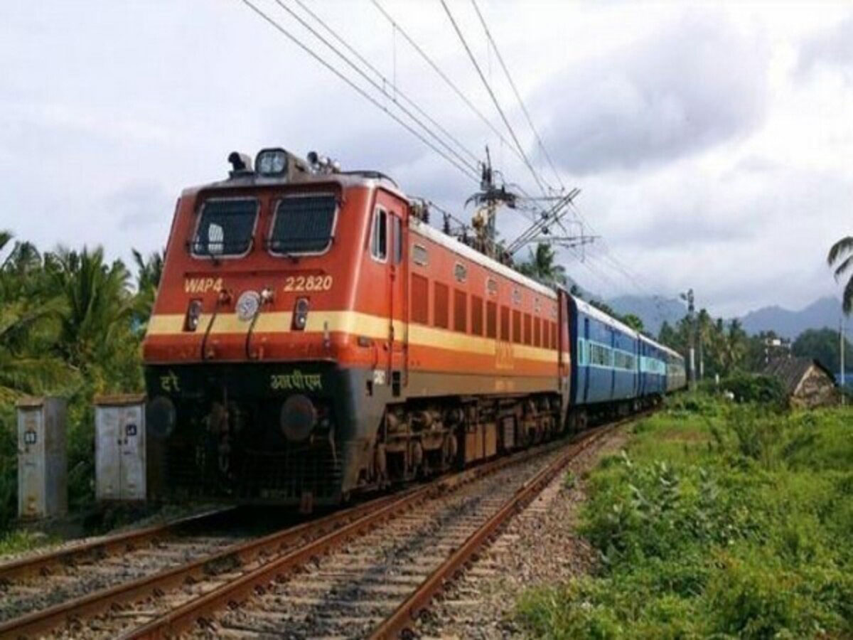 Kawnpui railway station damaged due to landslide in Mizoram