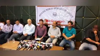 Kolkata rape-murder case Himachal Pradesh Medical Officer Association took part in the doctors' strike