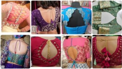 Make these 5 Backless blouse designs to look like a celebrity