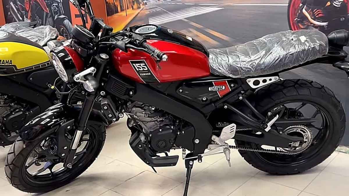 New Yamaha XSR 155 bike with powerful engine and strong features, know the price