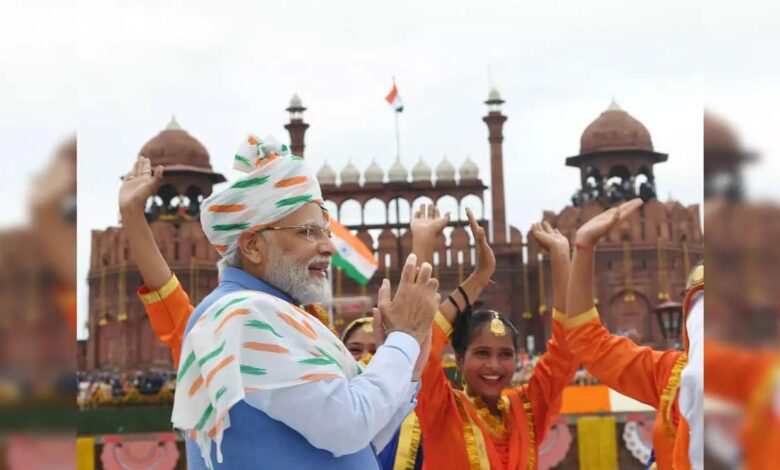 PM Modi reaches Red Fort to celebrate 78th Independence Day
