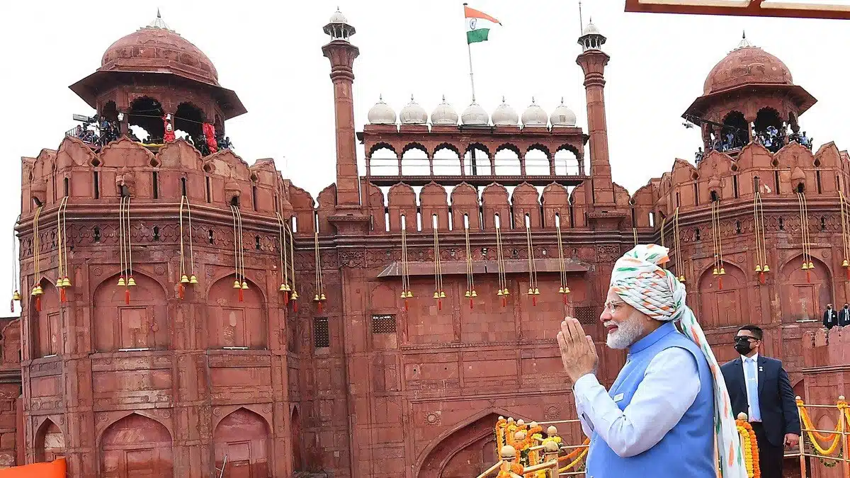 PM Modi reaches Red Fort to celebrate 78th Independence Day