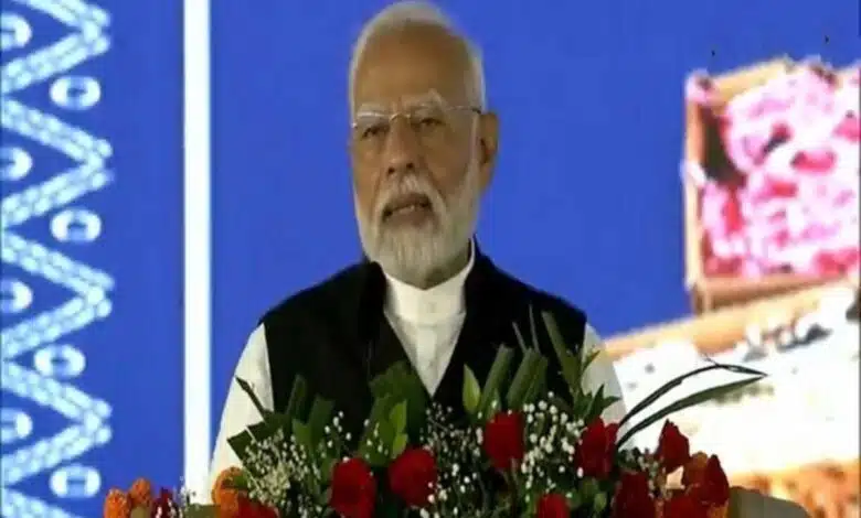 PM Modi said at Lakhpati Didi Sammelan Crime against women is an unforgivable sin