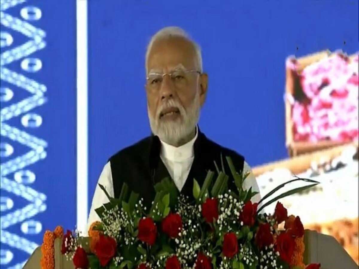 PM Modi said at Lakhpati Didi Sammelan Crime against women is an unforgivable sin