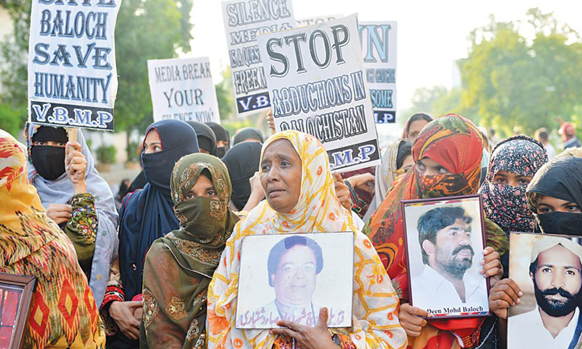 People forced disappearance in Balochistan