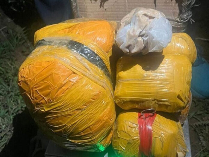 Punjab Police seized 6.65 kg heroin at the border