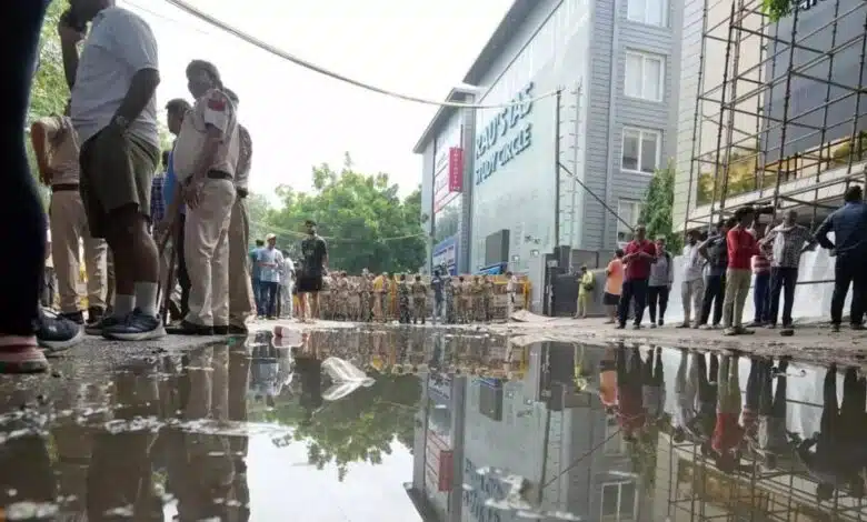 Rajendra Nagar coaching centre incident MCD issues orders to misuse of basements