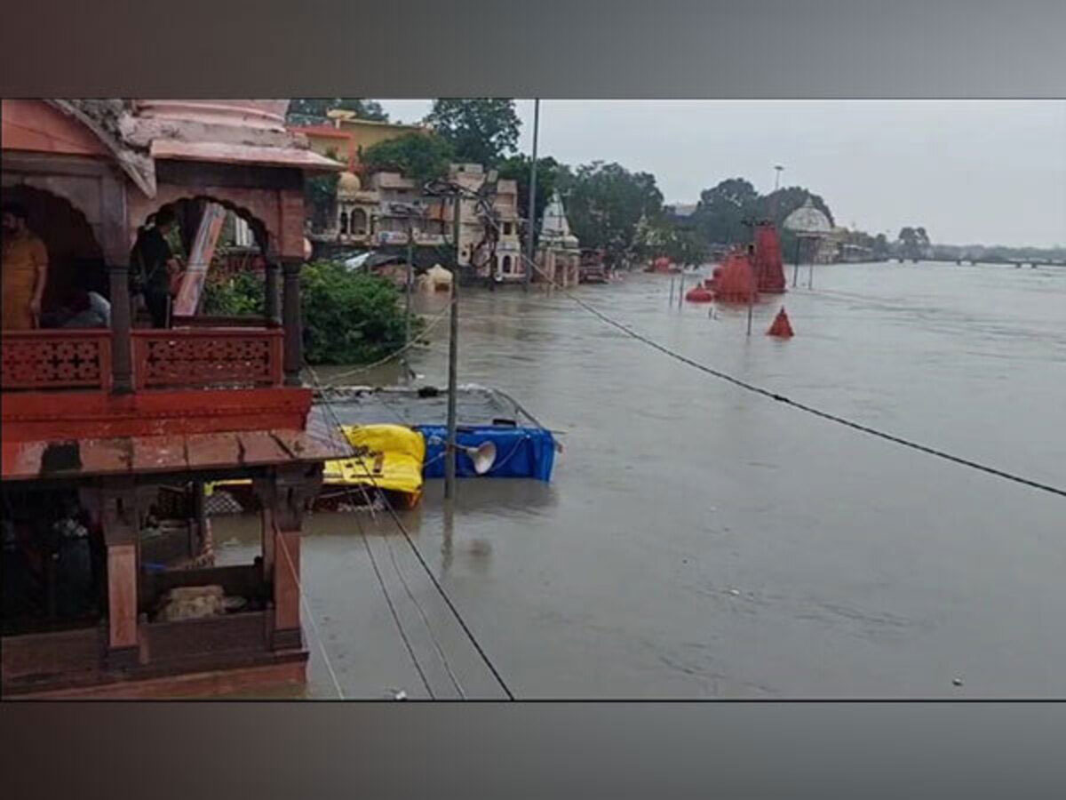 The water level of Shipra river rises in Madhya Pradesh