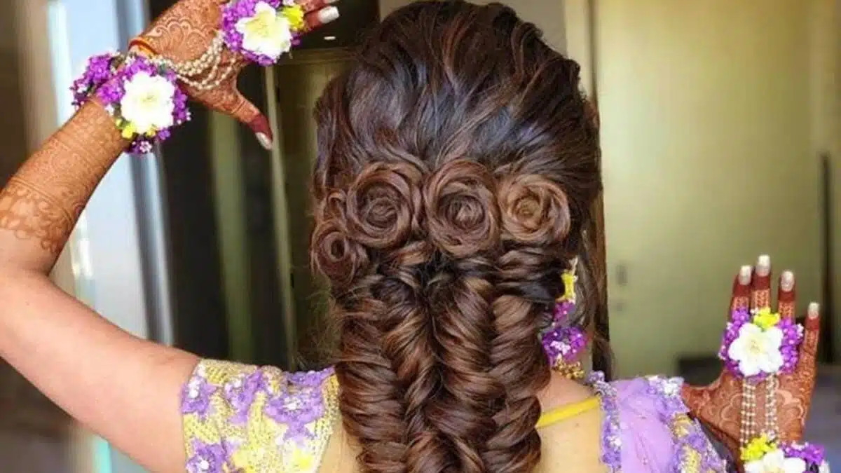 This Hariyali Teej, style your hair like this