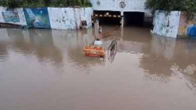 Waterlogging in Vapi after heavy rains in Gujarat