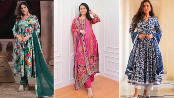 Wear these designs of Lahariya Salwar-Suit on the occasion of Raksha Bandhan