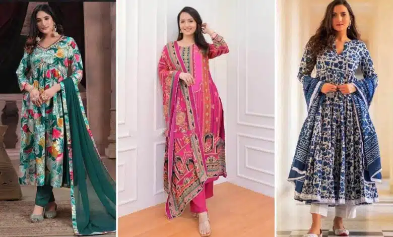 Wear these designs of Lahariya Salwar-Suit on the occasion of Raksha Bandhan