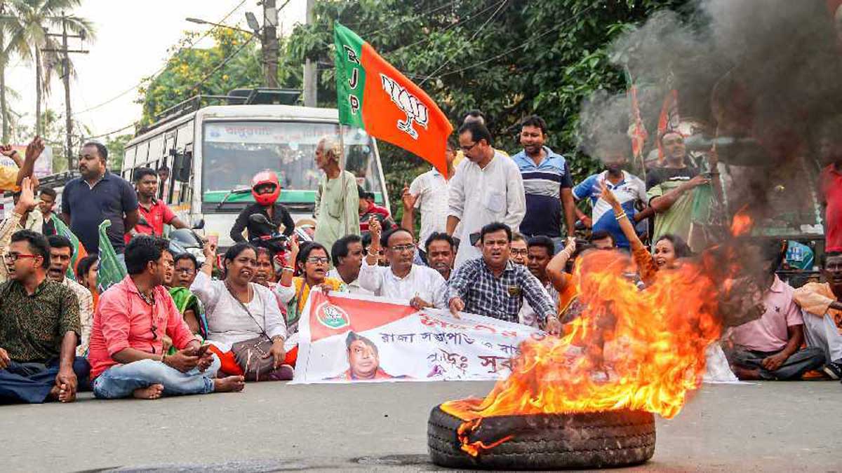 West Bengal BJP president Sukanta Majumdar said This protest has turned into a mass movement