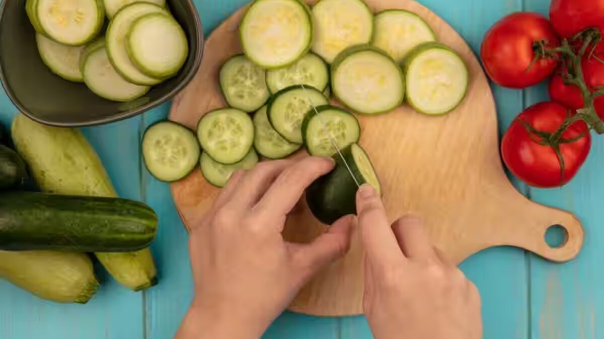 Which vitamin is found most in cucumber