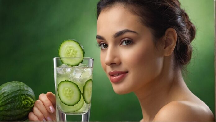 Which vitamin is found most in cucumber?