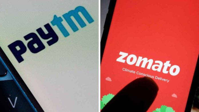 Zomato shares rise 2.8% after board approves buyout of Paytm's ticketing business