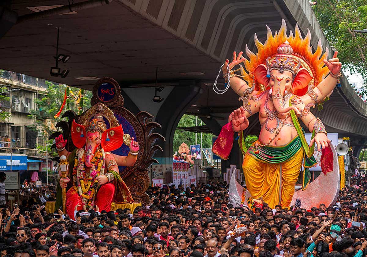 500 kg laddu made for Ganesh Chaturthi in Kolkata