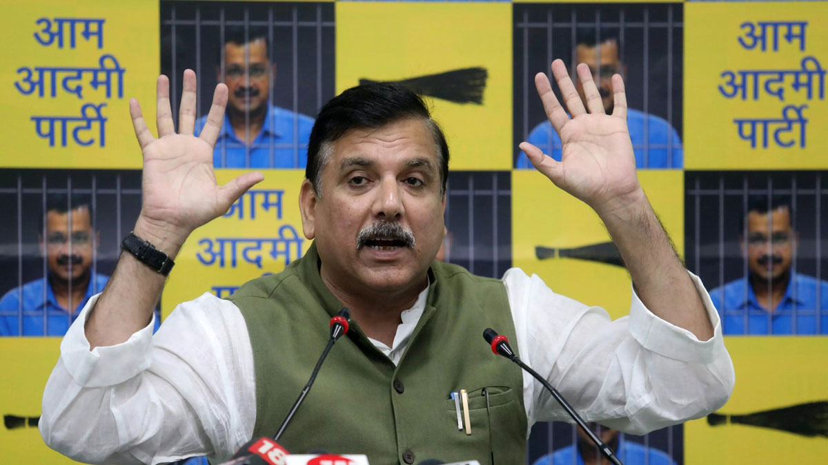 AAP targets BJP over Arvind Kejriwal's arrest and said This is a well planned conspiracy