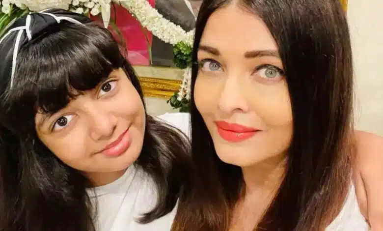 Aaradhya Bachchan and Aishwarya travel together to high profile events.