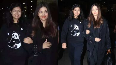 Aaradhya Bachchan is learning from her mother Aishwarya.