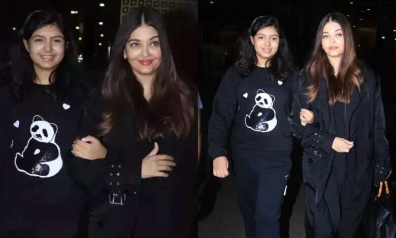 Aaradhya Bachchan is learning from her mother Aishwarya.