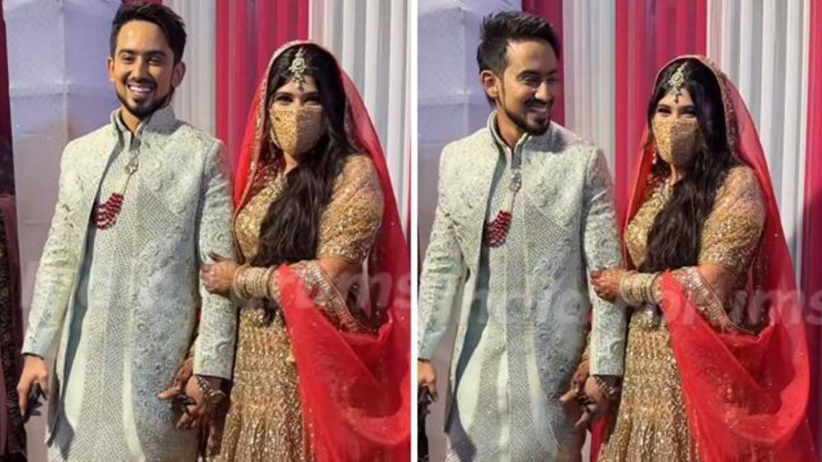 Adnan Sheikh and Ayesha's wedding photos is full of happiness