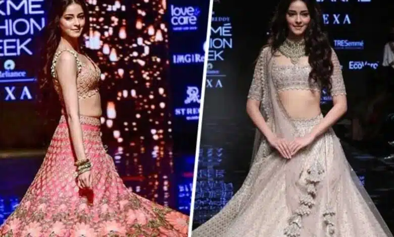 Ananya Pandey's Most Stylish Lehenga Looks
