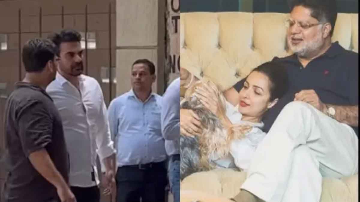 Arbaaz Khan, relatives at Malaika Arora's home after her father dies by suicide