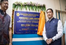 Arunachal CM Pema Khandu inaugurated the medical oxygen plant