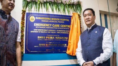 Arunachal CM Pema Khandu inaugurated the medical oxygen plant