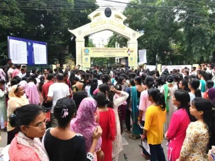 Assam Female constable searching private parts of a girl student during ADR examination 2.jpg