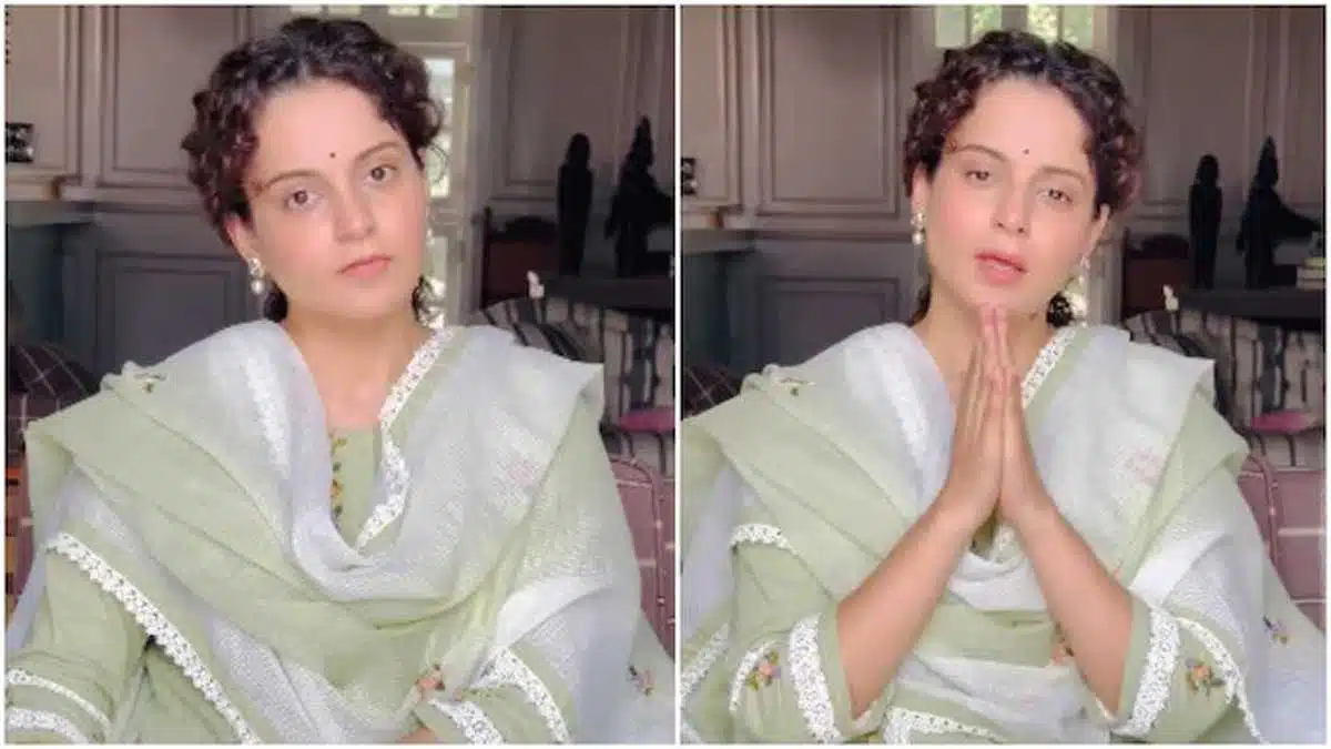 BJP MP Kangana Ranaut withdraws her remarks on farm laws