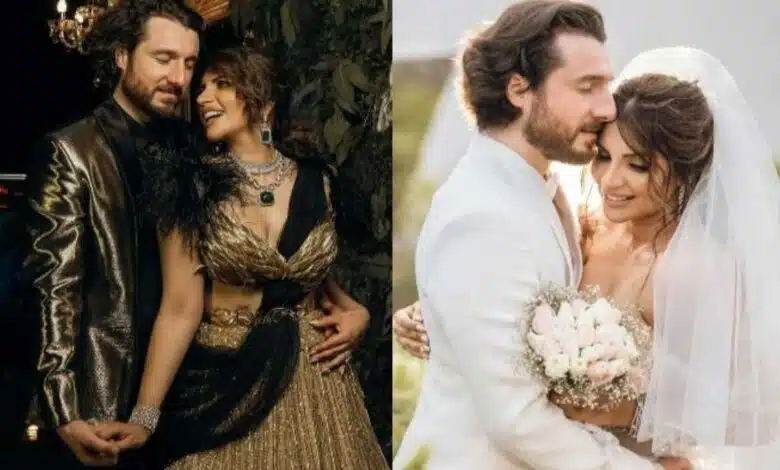 Beautiful picture of Shama Sikander and Devoleena with their husbands!