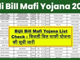 Bijli Bill Mafi Yojana New list released, check immediately!