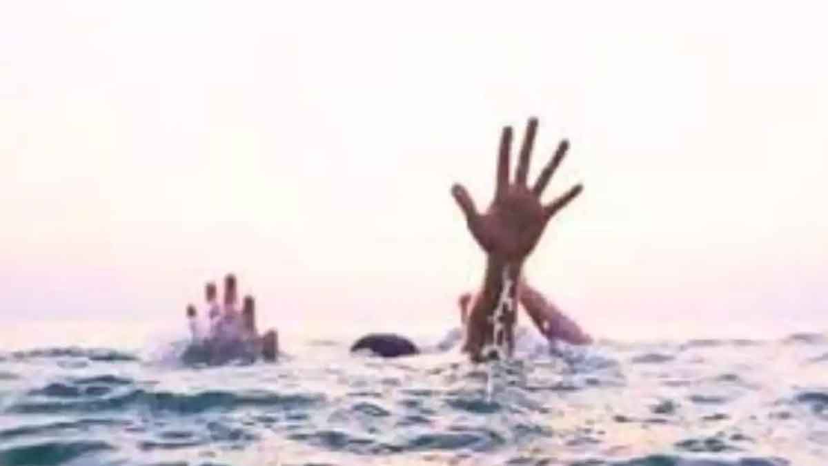 Bodies of four girls drowned in Parvati River recovered, mourning prevails in the village