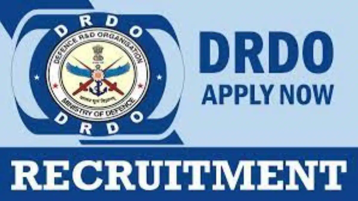 DRDO Vacancy 2024 Government job without exam, last date is 15 October!