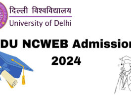 DU NCWEB Admissions for BA, BCom courses begin for 4th cut-off