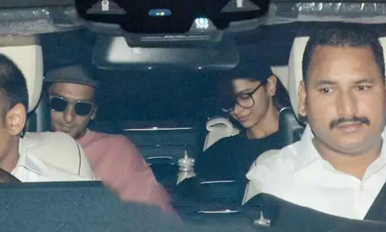 Deepika Padukone reached home with her daughter in her lap, Ranveer was seen with her