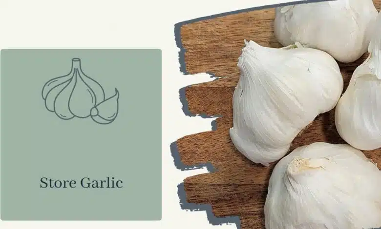 Easy ways to keep garlic fresh for a long time 1