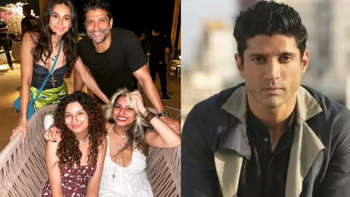 Farhan Akhtar's divorce was difficult for his daughters