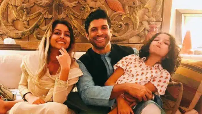 Farhan Akhtar's divorce was difficult for his daughters