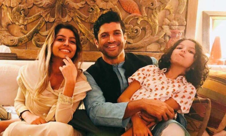 Farhan Akhtar's divorce was difficult for his daughters