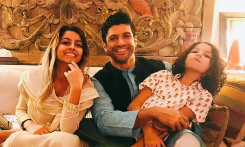 Farhan Akhtar's divorce was difficult for his daughters