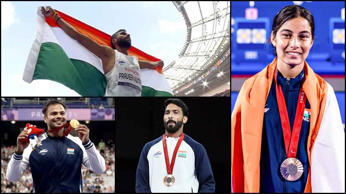 First Time In 56 Years India's Historic Feat At Paris Paralympics 2024