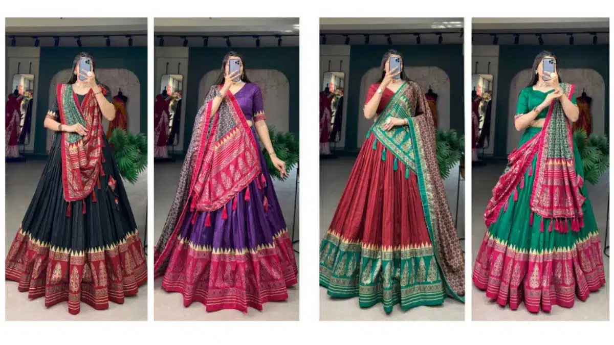 Ghagra Choli is important and beautiful traditional dress of Indian culture