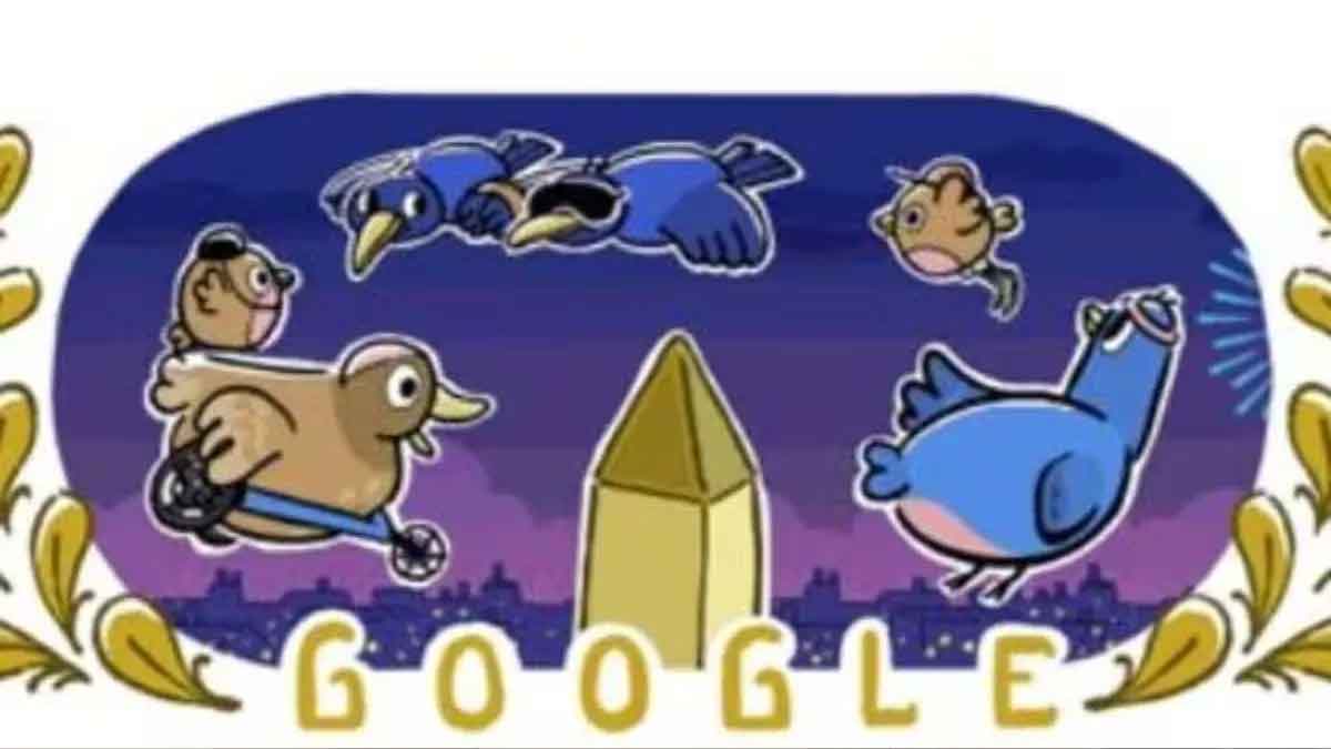 Google is celebrating the beginning of wheelchair tennis, created this funny doodle