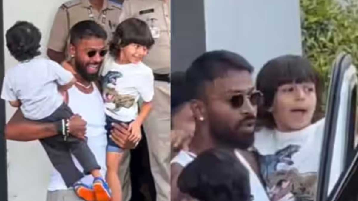 Hardik Pandya Reunites with Son Agastya After Natasas Divorce 1