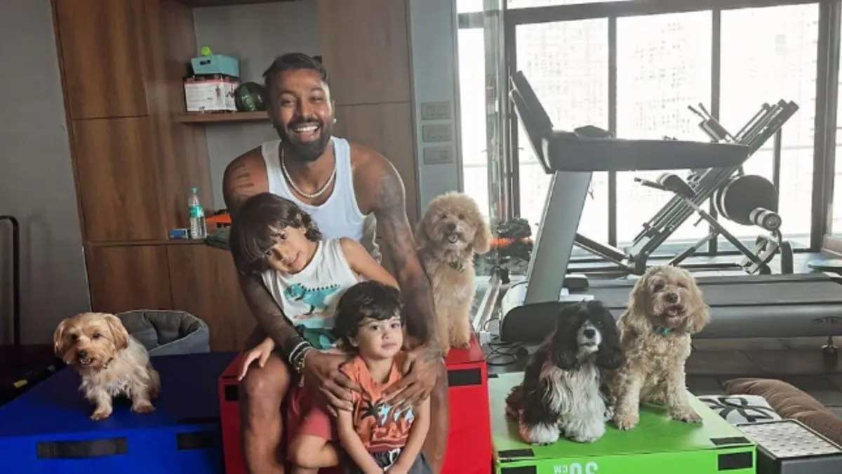 Hardik Pandya Reunites with Son Agastya After Natasas Divorce 3